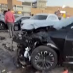 حادث معرض سيارات الدائري
