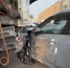حادث معرض سيارات الدائري